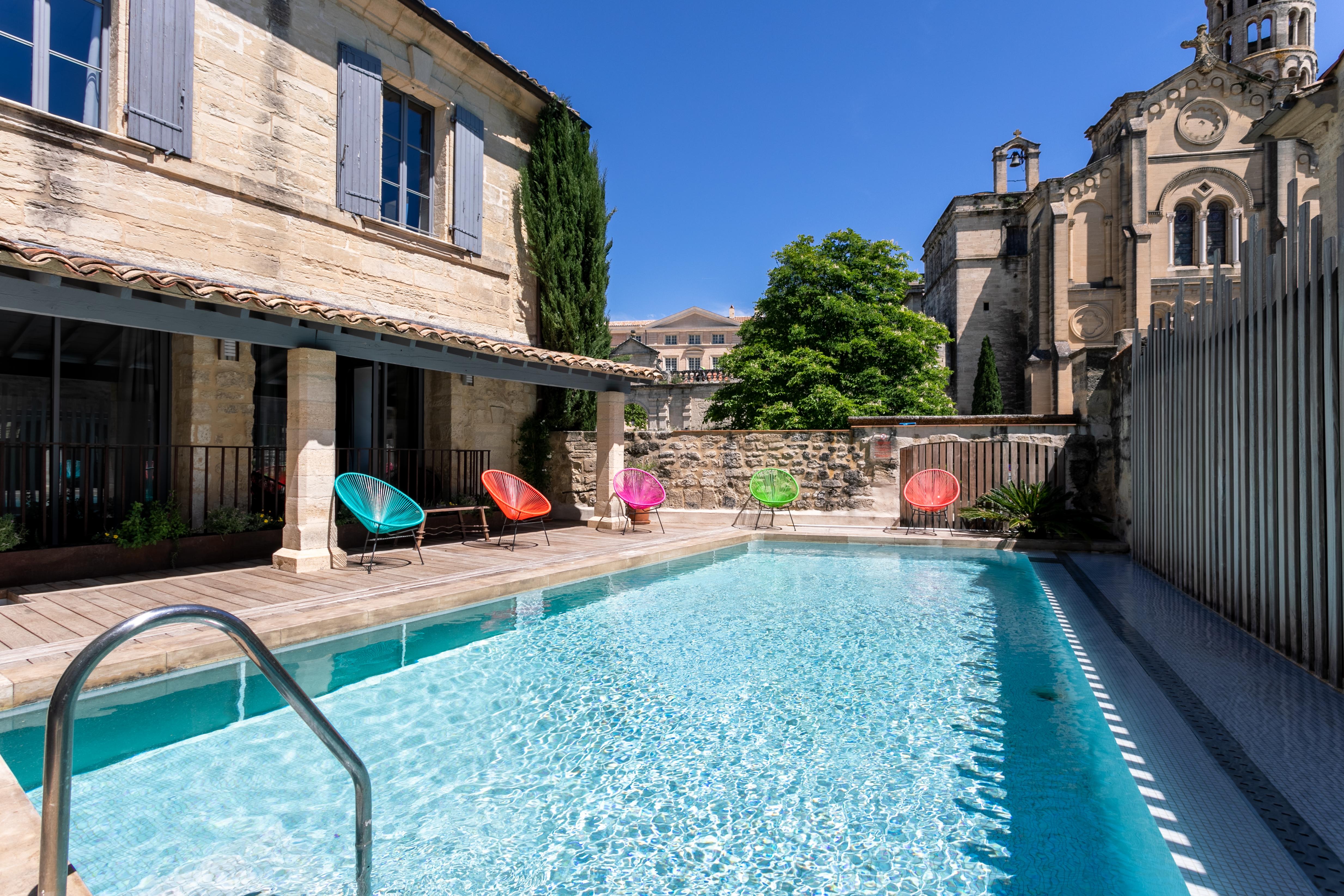 Boutique Hotel Entraigues Uzès Esterno foto