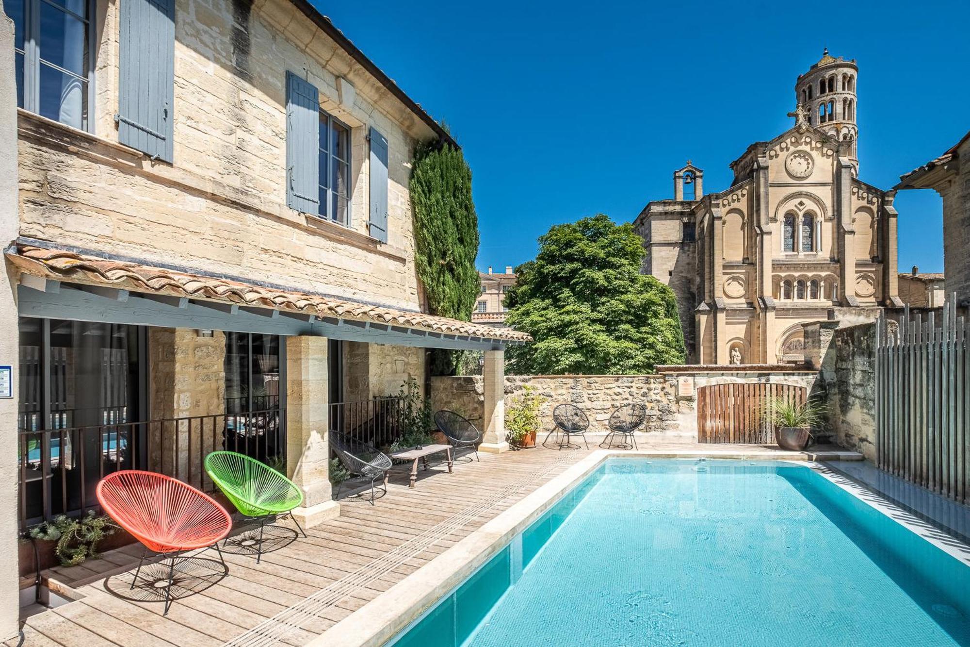 Boutique Hotel Entraigues Uzès Esterno foto